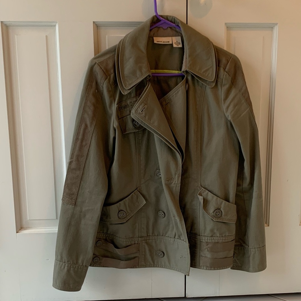 DKNY Military Inspired Jacket